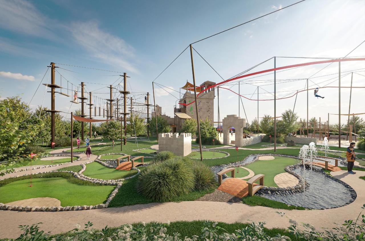 City Of Dreams Mediterranean - Integrated Resort, Casino & Entertainment ลิมาซอล ภายนอก รูปภาพ The Adventure Park