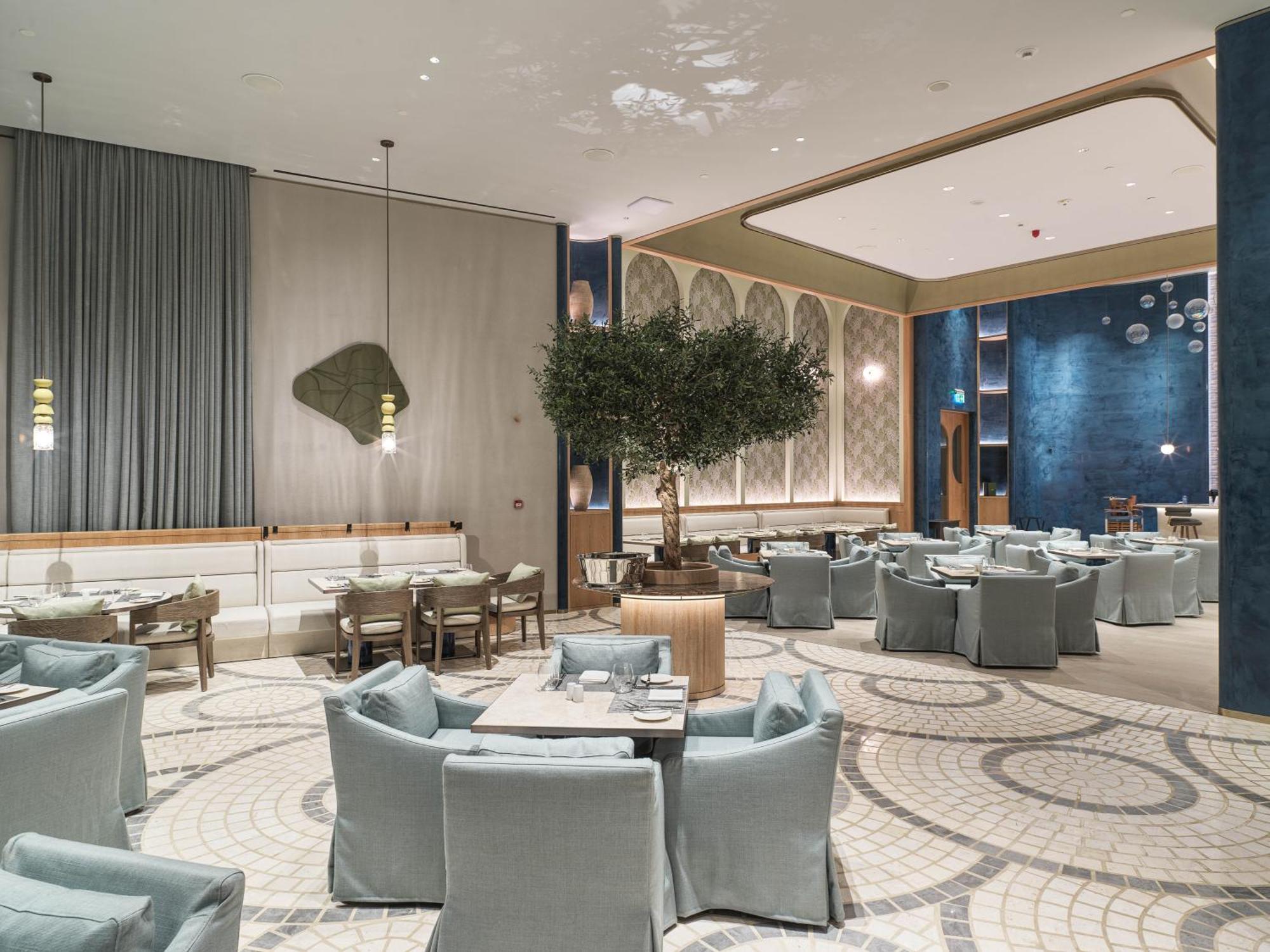 City Of Dreams Mediterranean - Integrated Resort, Casino & Entertainment ลิมาซอล ภายนอก รูปภาพ The restaurant