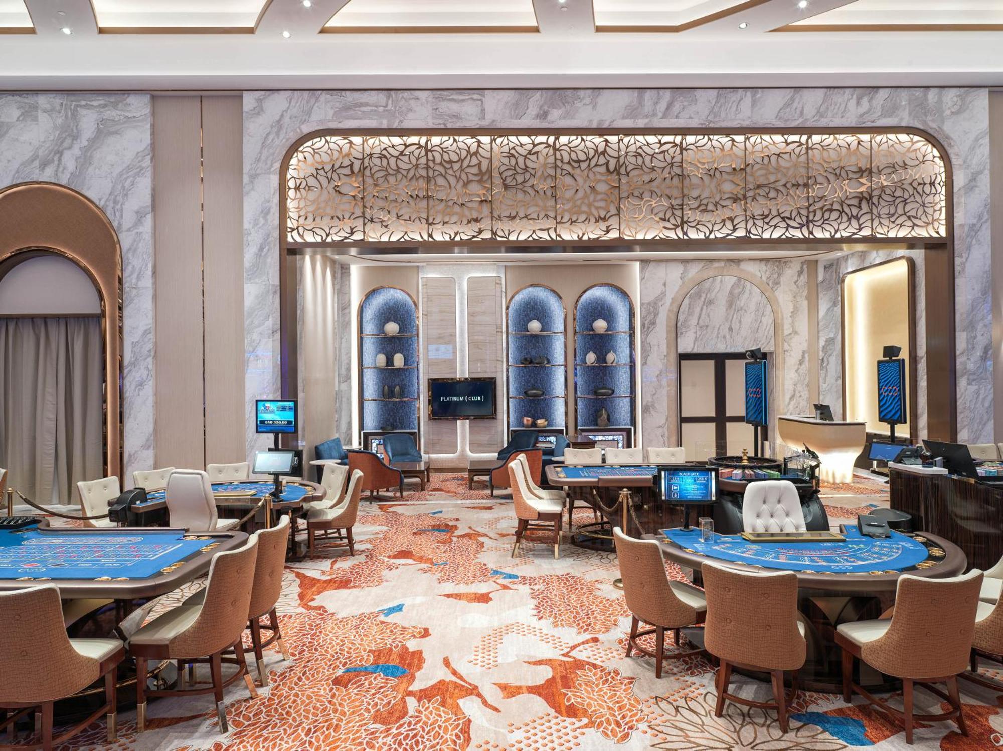 City Of Dreams Mediterranean - Integrated Resort, Casino & Entertainment ลิมาซอล ภายนอก รูปภาพ The casino